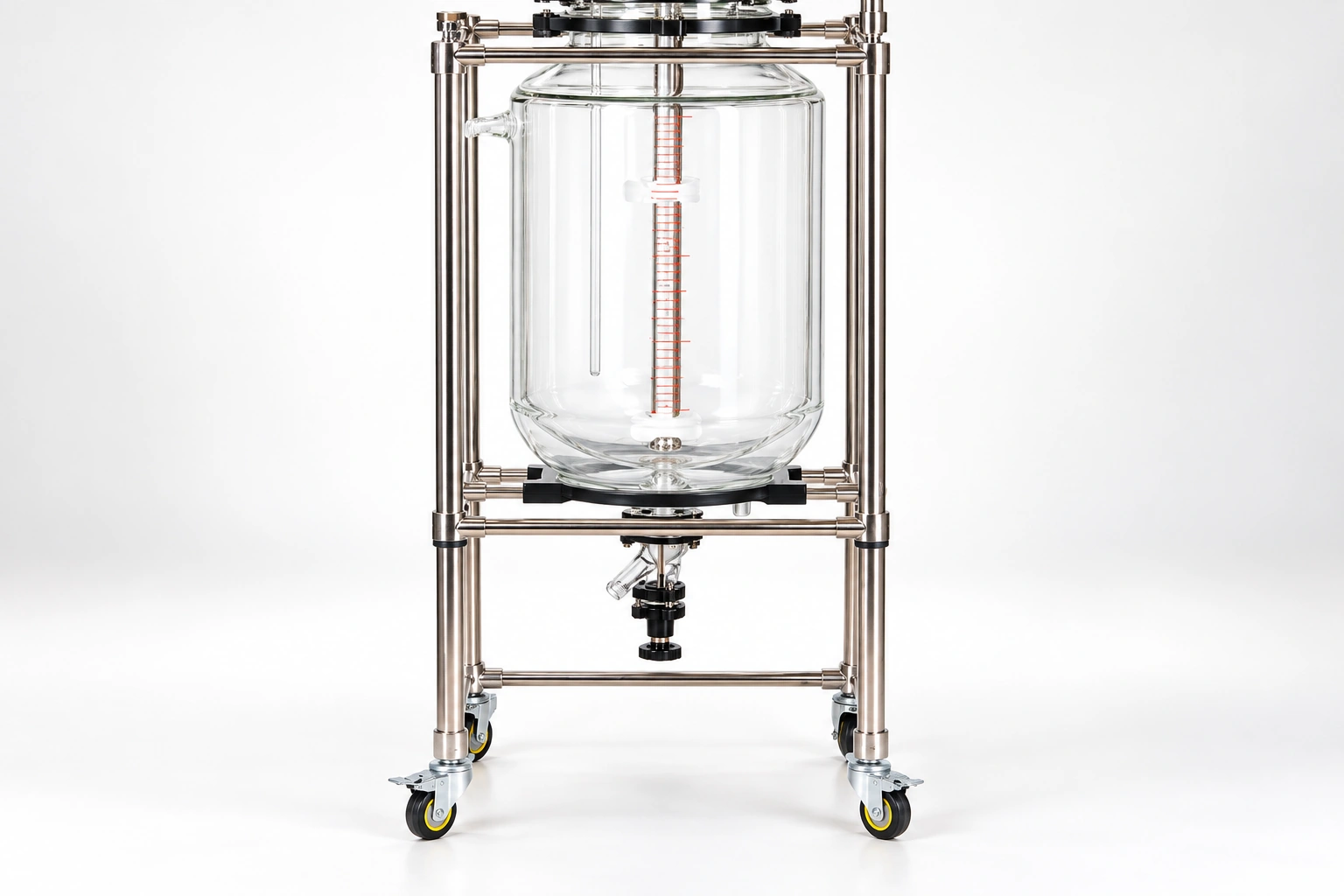 S 100L carousel 03 jacketed vessel frame