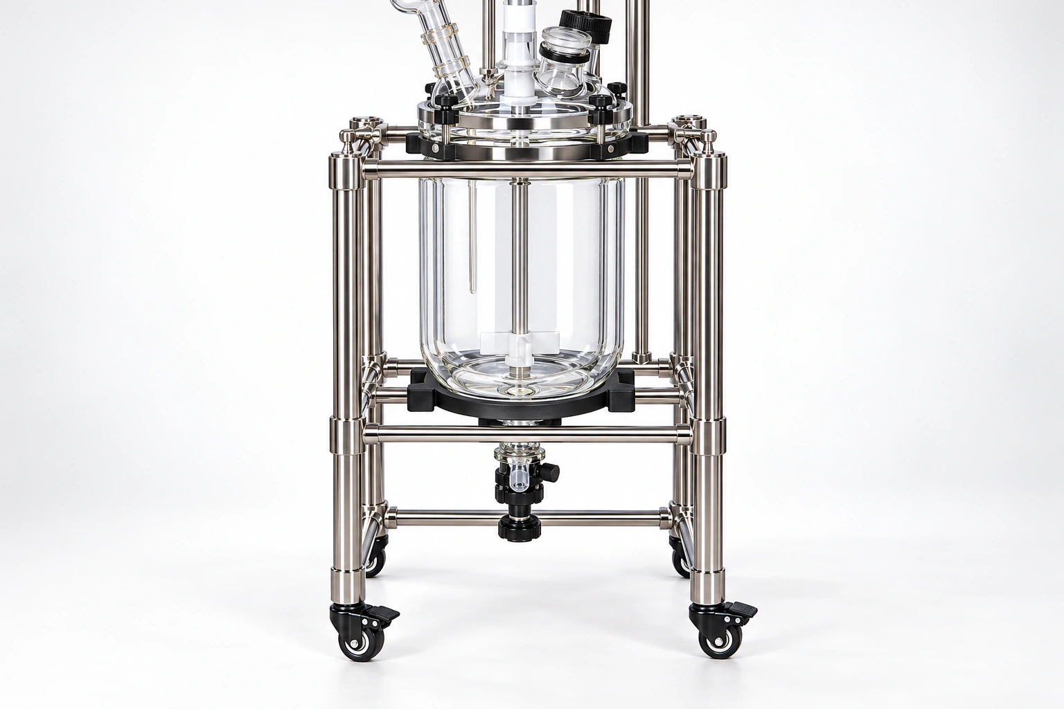 S 10L carousel 03 jacketed vessel frame