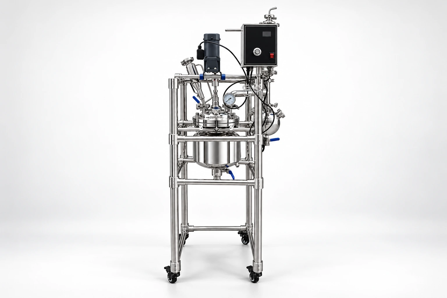 Reactor de acero inoxidable para laboratorio