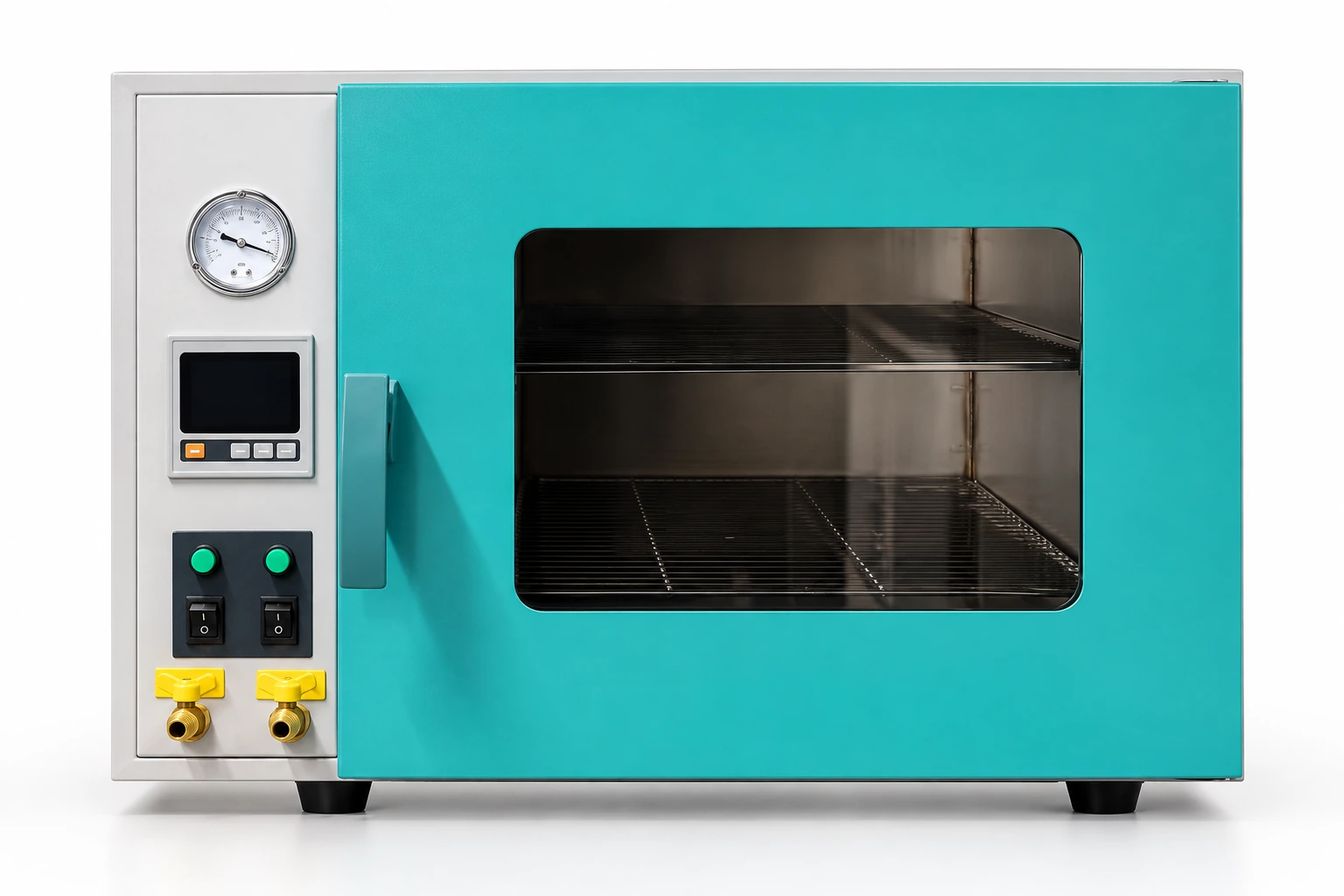 Horno de secado al vac&iacute;o con c&aacute;mara de acero inoxidable