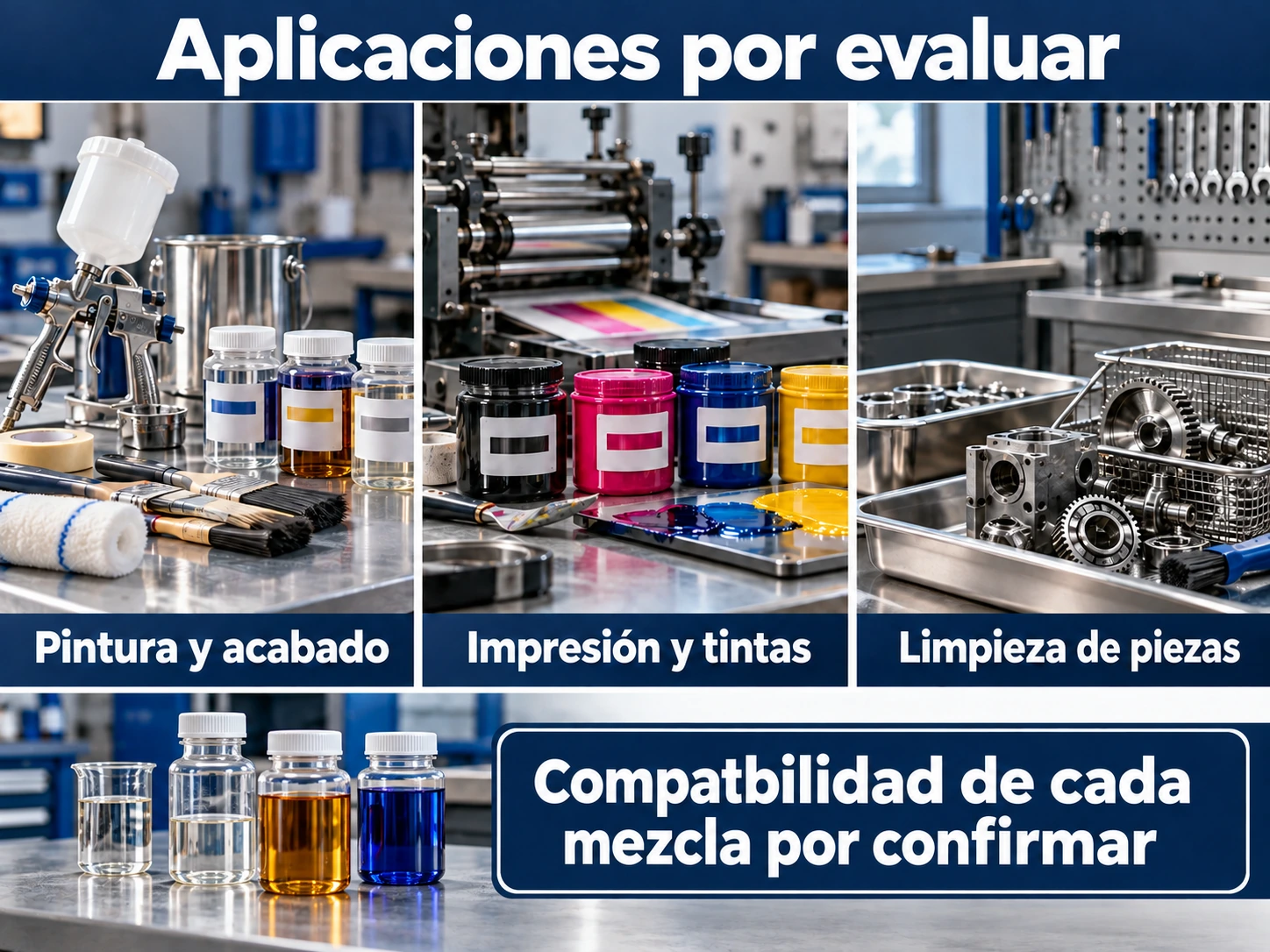Aplicaciones de recuperación de solventes 06 t 20ex aplicaciones por evaluar